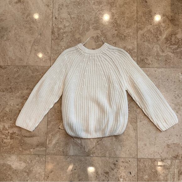 Free People Take Me Home Sweater in Ivory | LIKE NEW - Picture 5 of 6